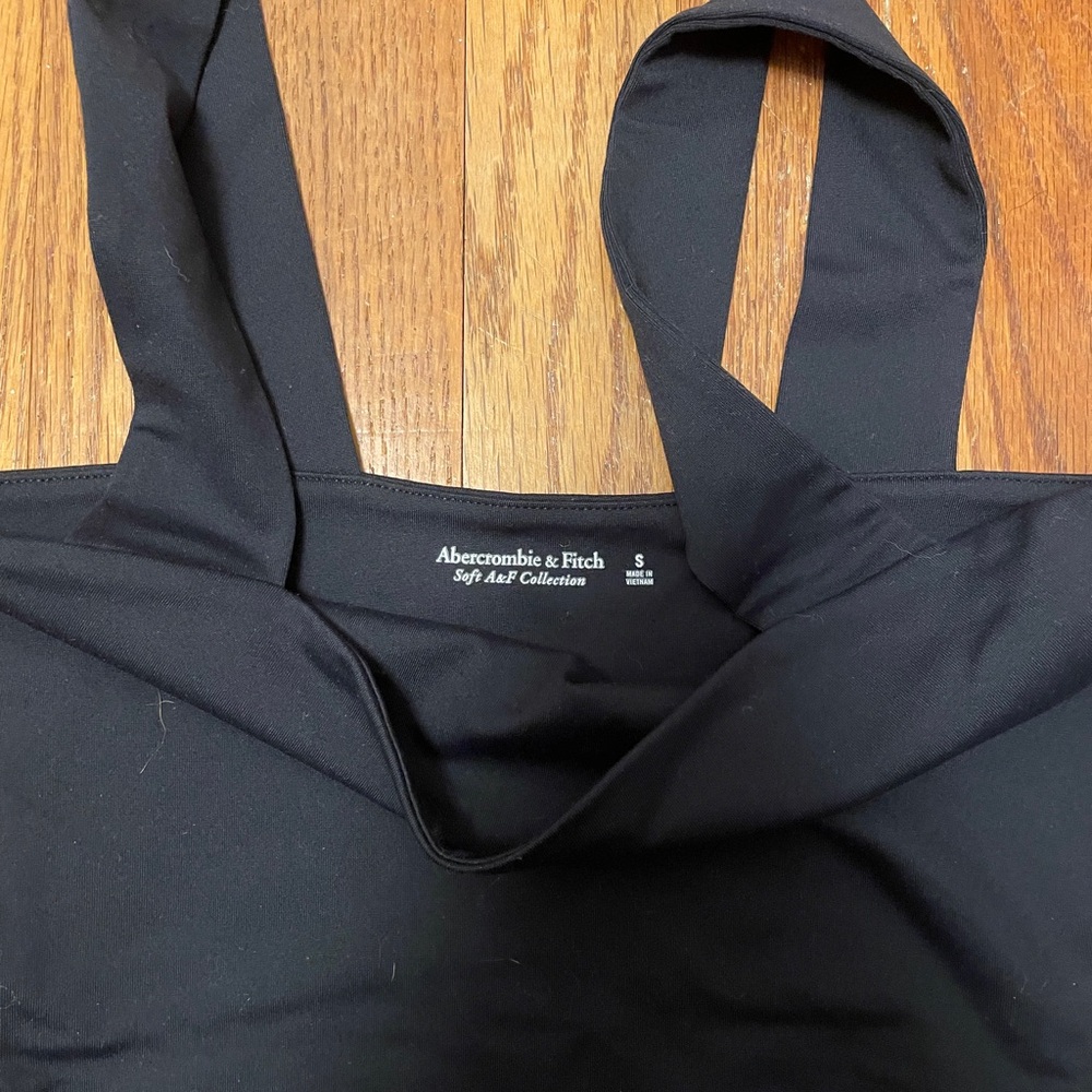 Abercrombie & Fitch Black Soft Bodysuit - Picture 2 of 3